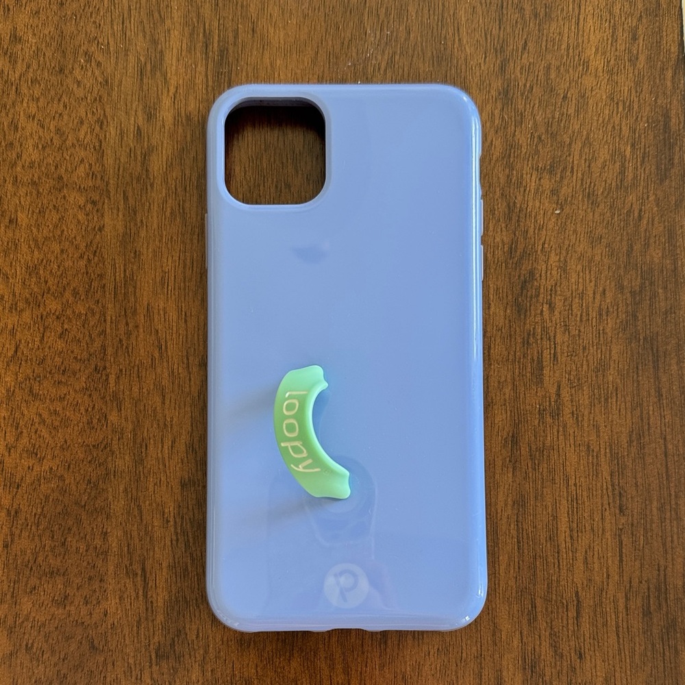 Loopy Case Periwinkle Phone Case with Mint Loop - iPhone 11 Pro Max